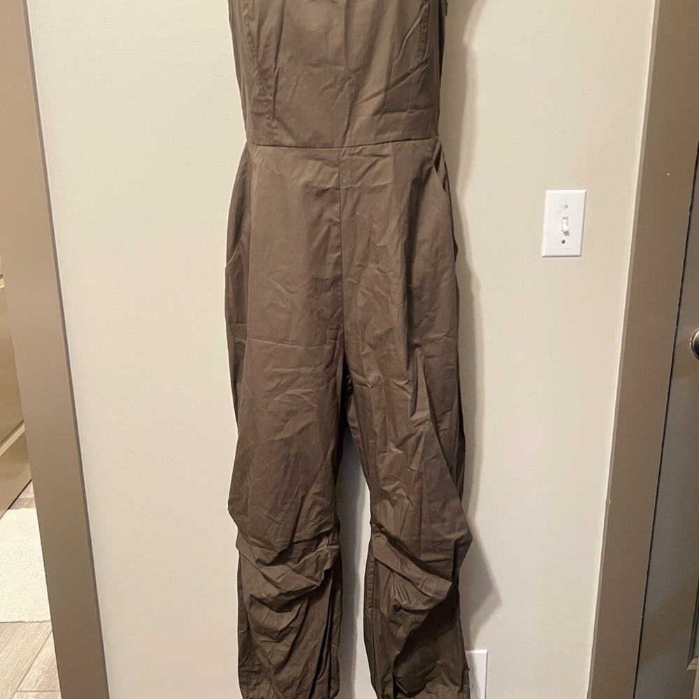 Anthropologie Strapless Jumpsuit